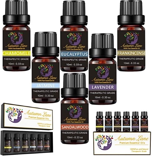 100% Organic Floral Aroma Therapy Oils Set (6) – MindBreaker